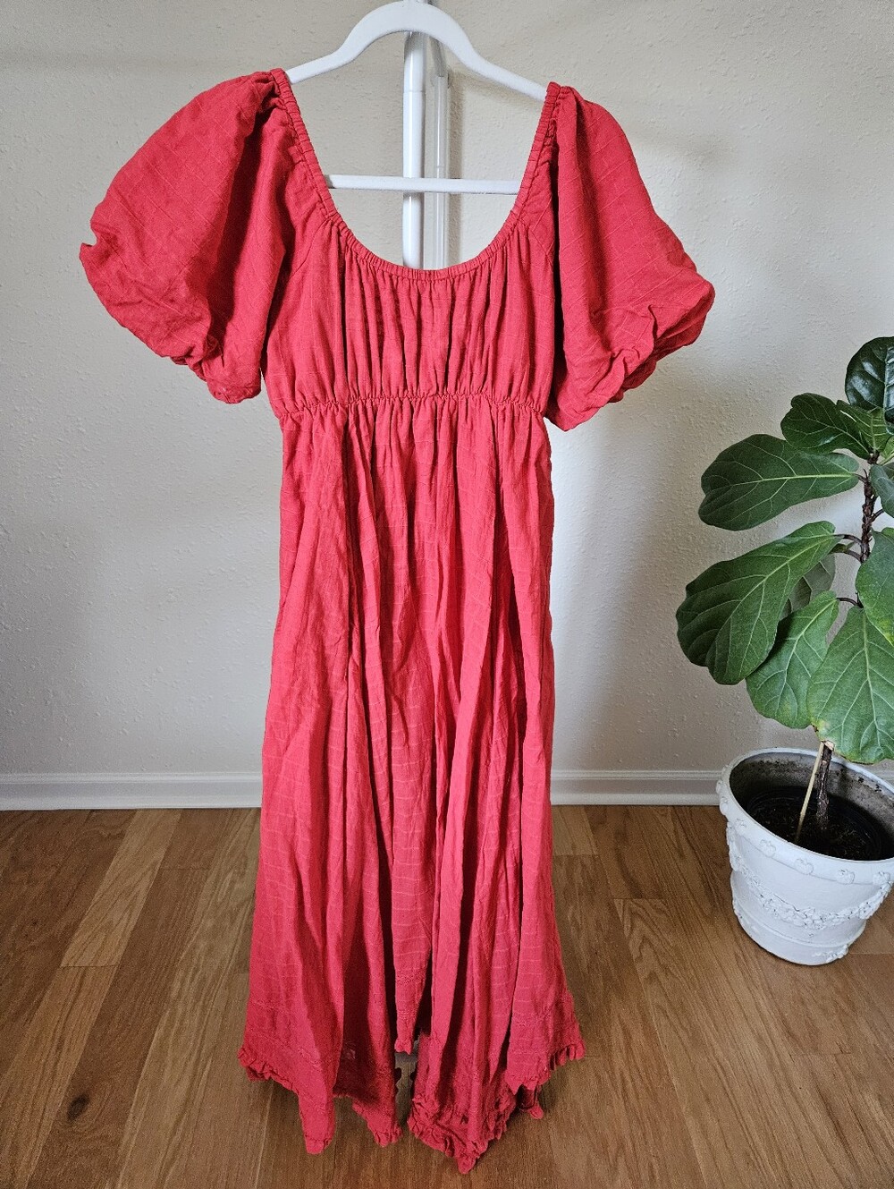 Free People On My Level Red Maxi Dress size XS. - Picture 8 of 10